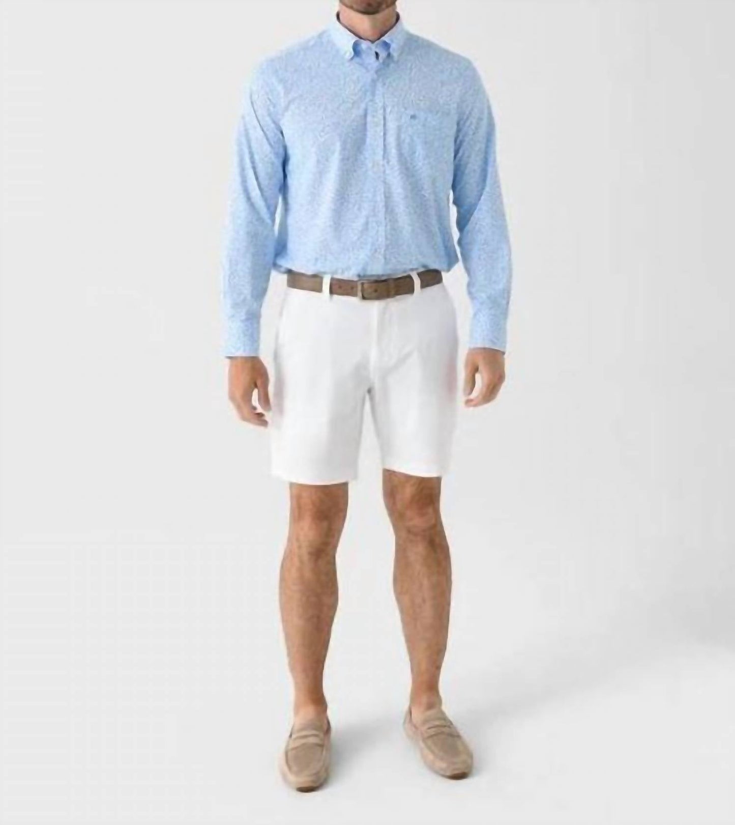 Southern Tide - Flower Frenzy Intercoastal Long Sleeve Sport Shirt