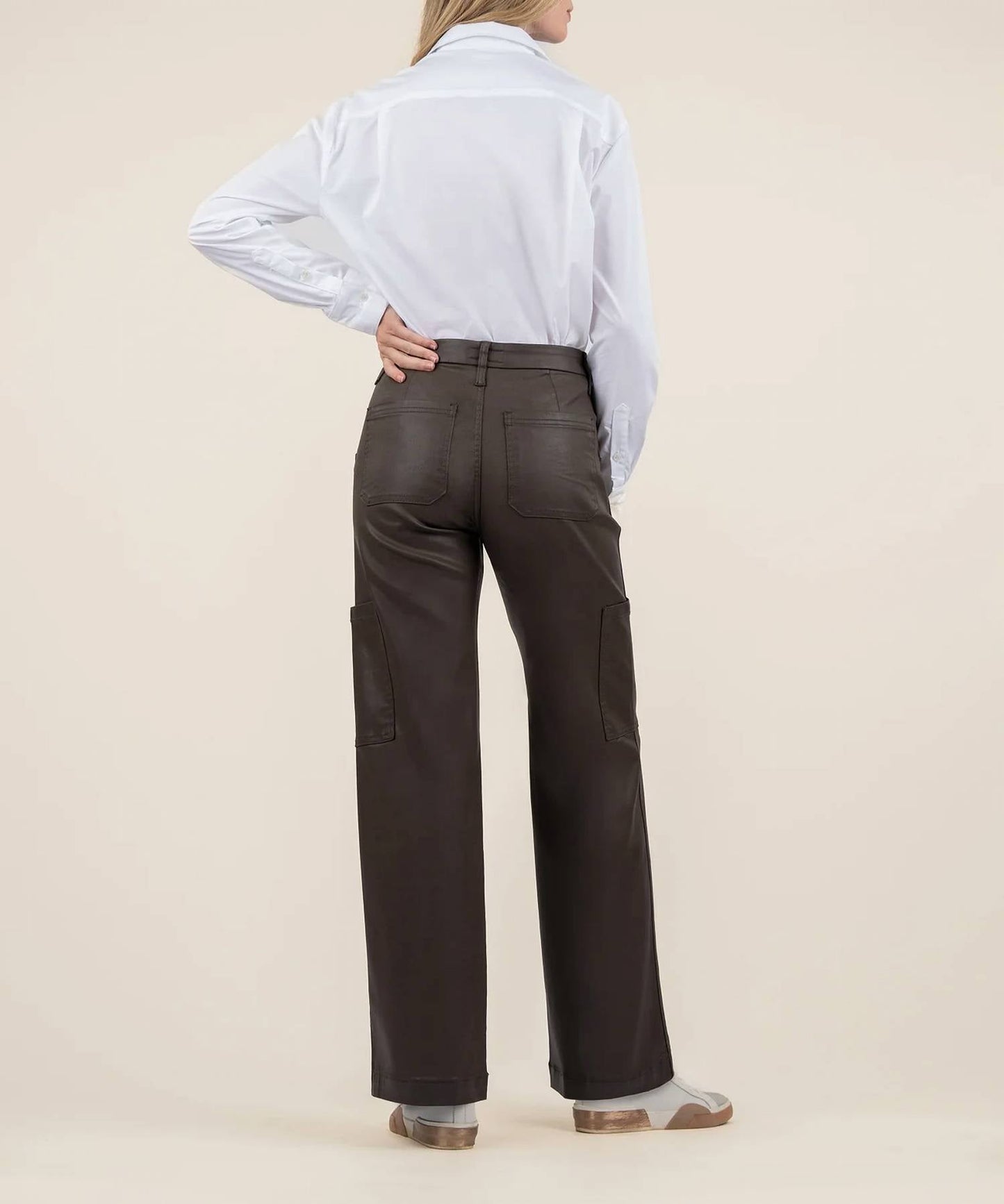 Kut From The Kloth - JODI COATED HIGH RISE PANT