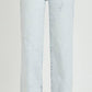 Risen - Women's Acid Wash High-rise Wide Leg Jean