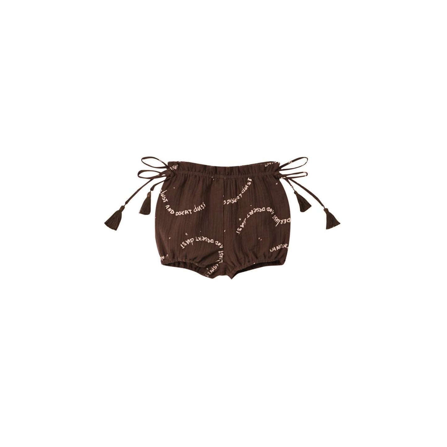 Omamimini - Baby Girls Gauze Bloomers with Tassels