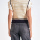 Elan - Fuzzy Cap Sleeve Sweater