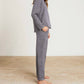 Barefoot Dreams - Washed Satin Eye Mask Pajama Set
