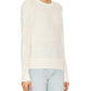 Enza Costa - Linen Open Knit Crewneck Sweater