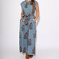 Ivy Jane - Women's Block Print Jumpsuit