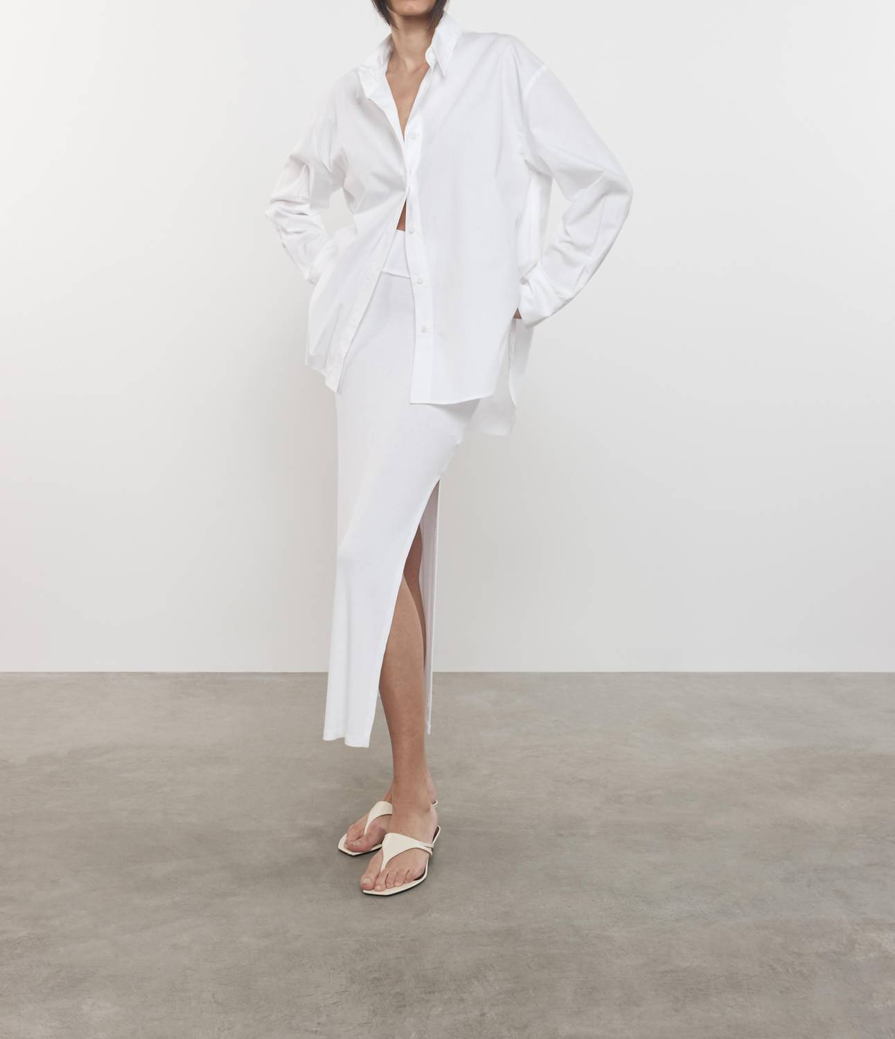 Enza Costa - STRETCH SILK KNIT ESSENTIAL SKIRT