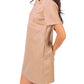 Very J - Suede & Leather Mini Dress
