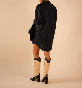 Care Tucker - Vestido camisa básico Preslie Popeline