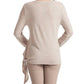 French Kyss - Ellie Side Tie Kashmira Sweater