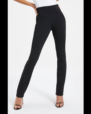 Good American - Calça Flare Scuba Slim