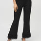 Joseph Ribkoff - Straight Pants With Feather Hem