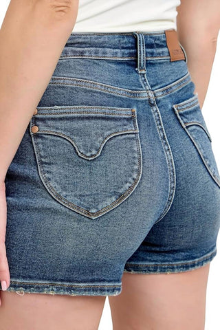 Judy Blue - Celia High Waist Shield Shorts