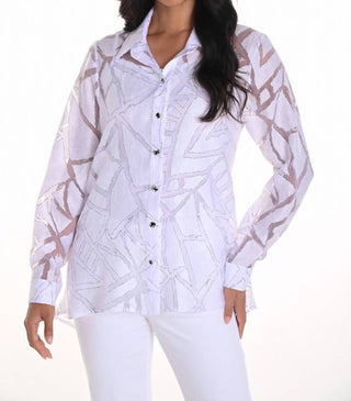 Frank Lyman - Blusa estampada com botões