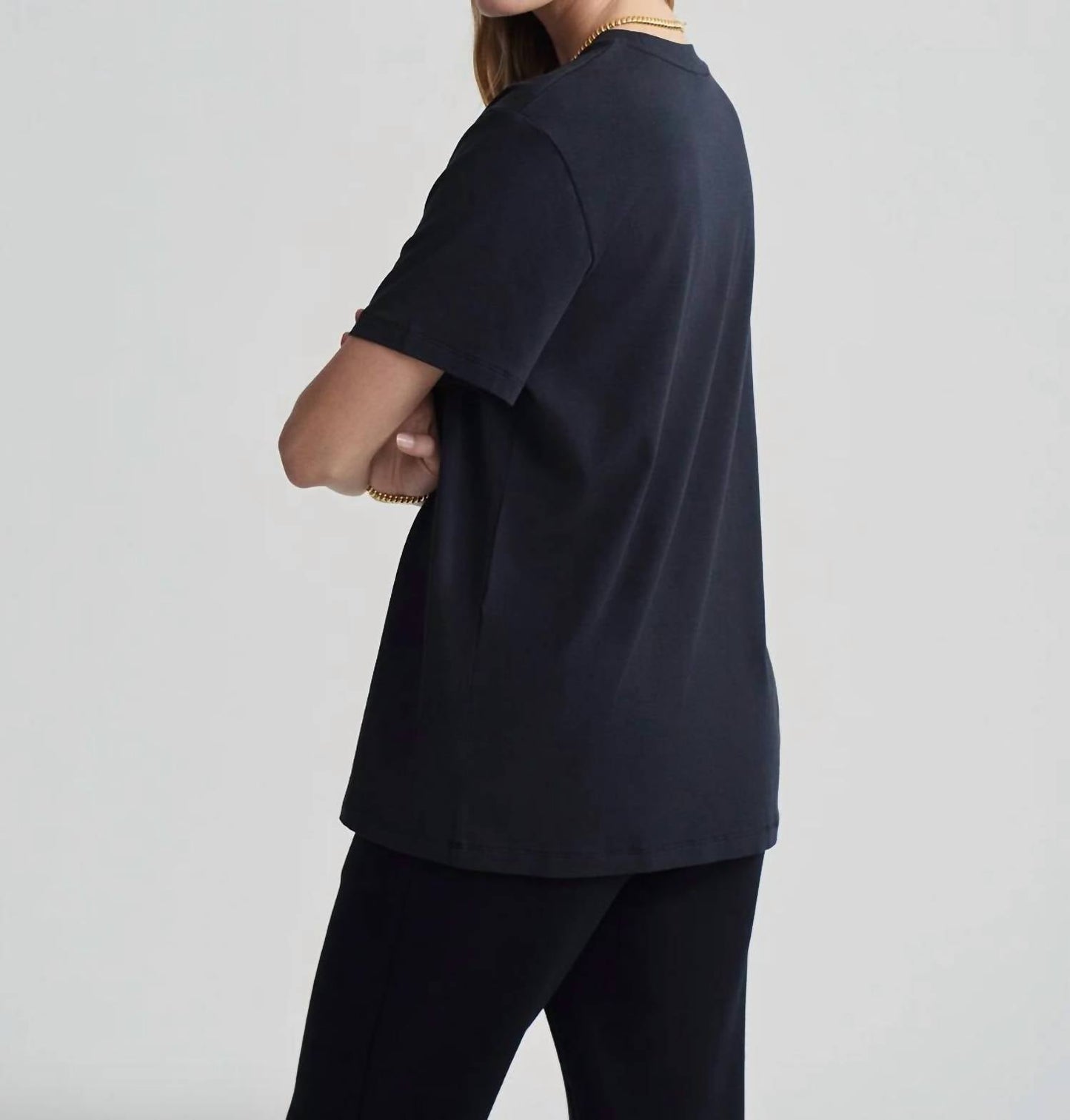 Varley - Leighton Boyfriend Short Sleeve Top