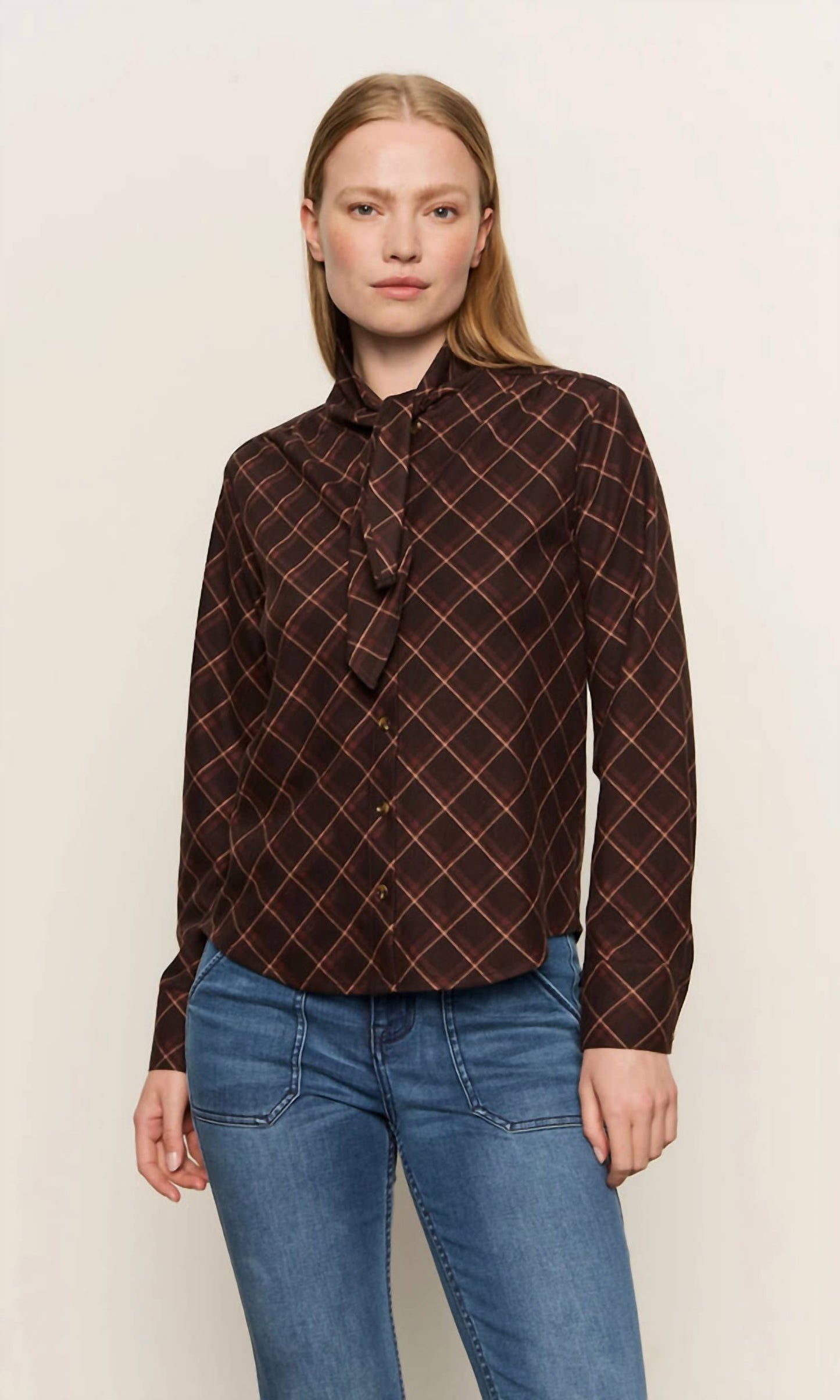 Sanctuary - Autumn Plaid Button-up Shirt