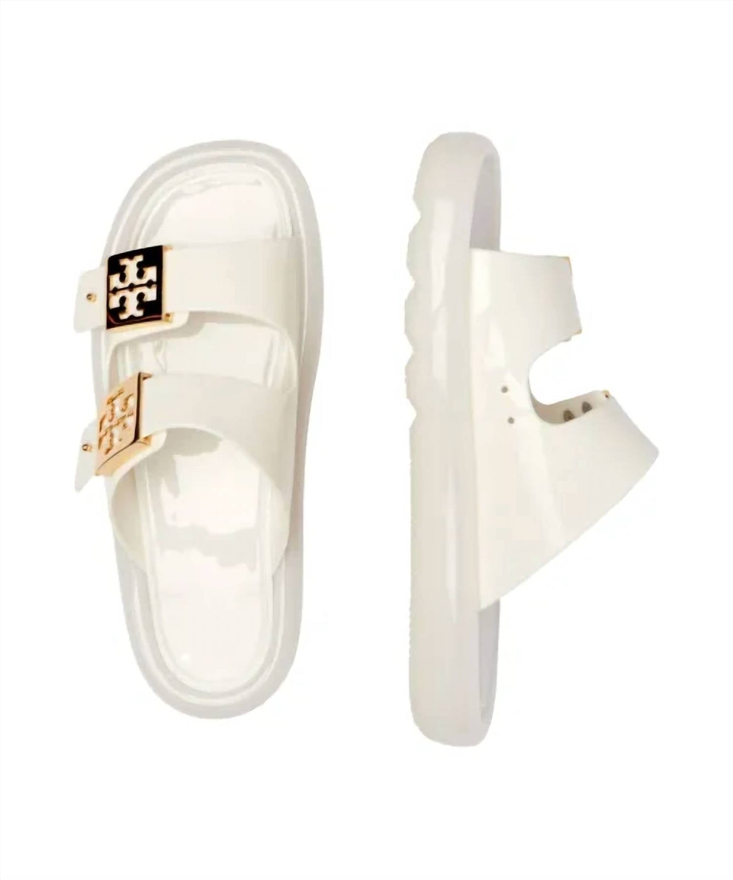 Tory Burch - Buckle Bubble Jelly Slides