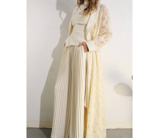 Mulla - Vestido de renda em crochê