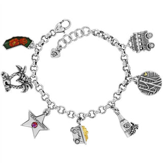 Brighton - Pulseira feminina com pingente do estado da Califórnia