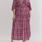 Entro - Pretty in Plaid Maxi Dress