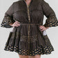 Pep'S Cannes - Short Net Print Mini Dress - Plus