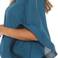 Joseph Ribkoff - Statement Slit Sleeve V-neck Relaxed Top