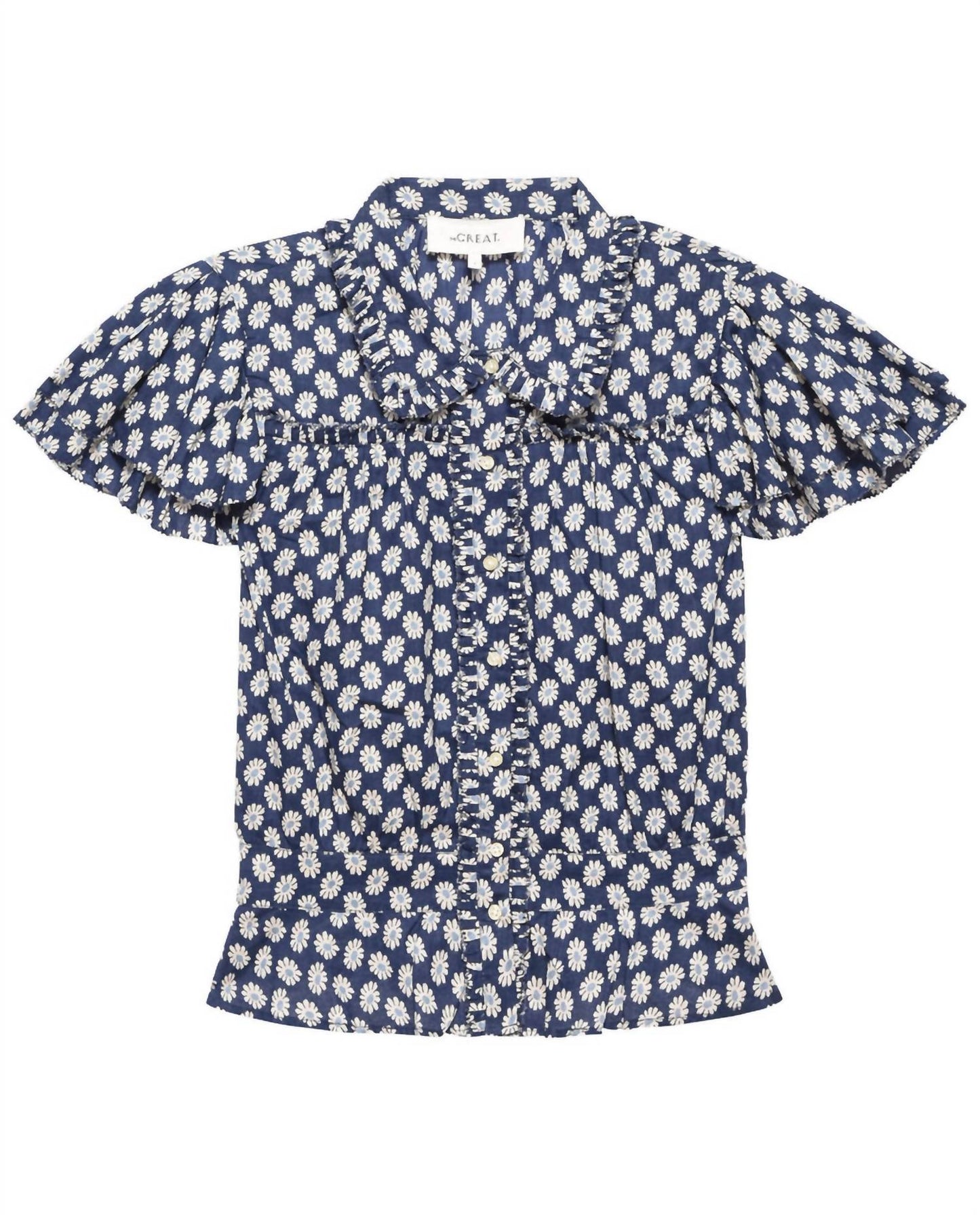 The Great. - Women's Gardenia Top