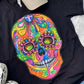 L&B Life - Women's Colorful Sugar Skull Tee