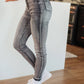 Judy Blue - Women's High Waist Tummy Control Release Hem Skinny Jeans