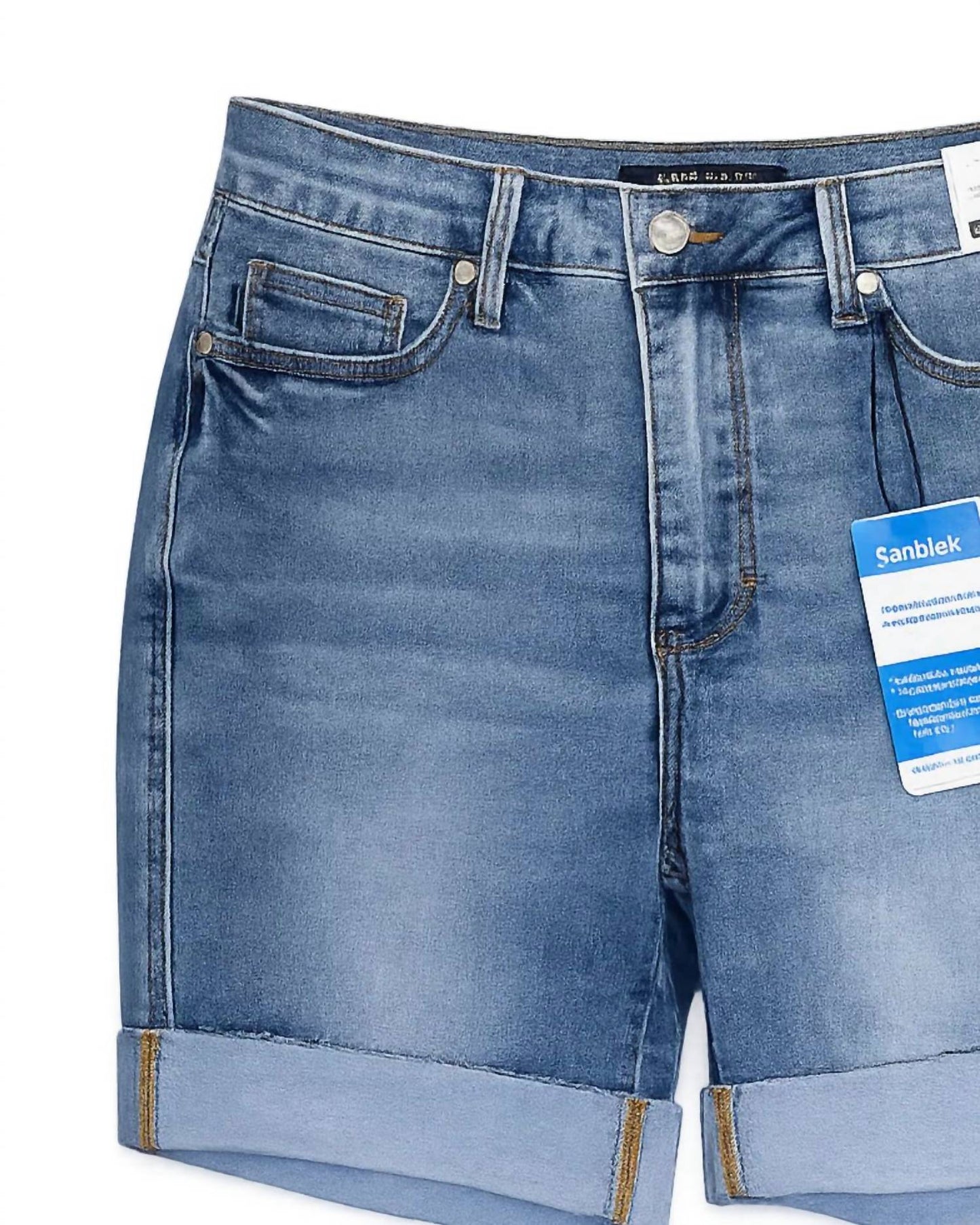 Judy Blue - Women's Amiri High Waisted Tummy Control Cool Jean Shorts