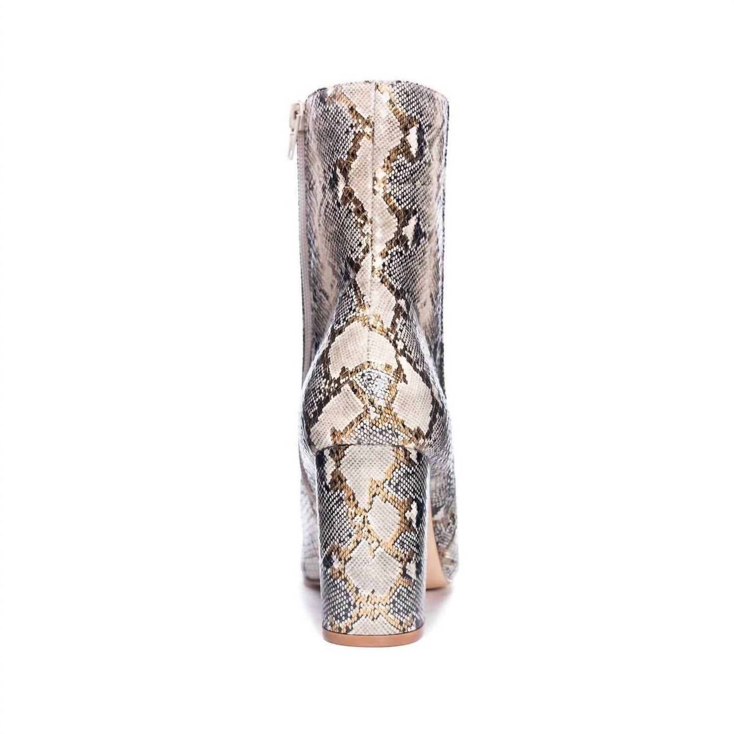 Chinese Laundry - Women's Mid Calf Snake Print Boots