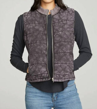 Chaser - Quilted Mock Neck Puffer Vest