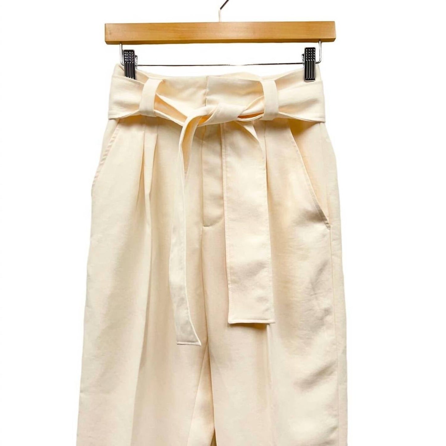 Ba&Sh - Tied Waist Pleated Front Tiago Pants