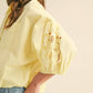&Merci - Sweet Escape Collared Button Up Top