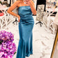 Amoris - Women's All Eyes On You Ruched Dress