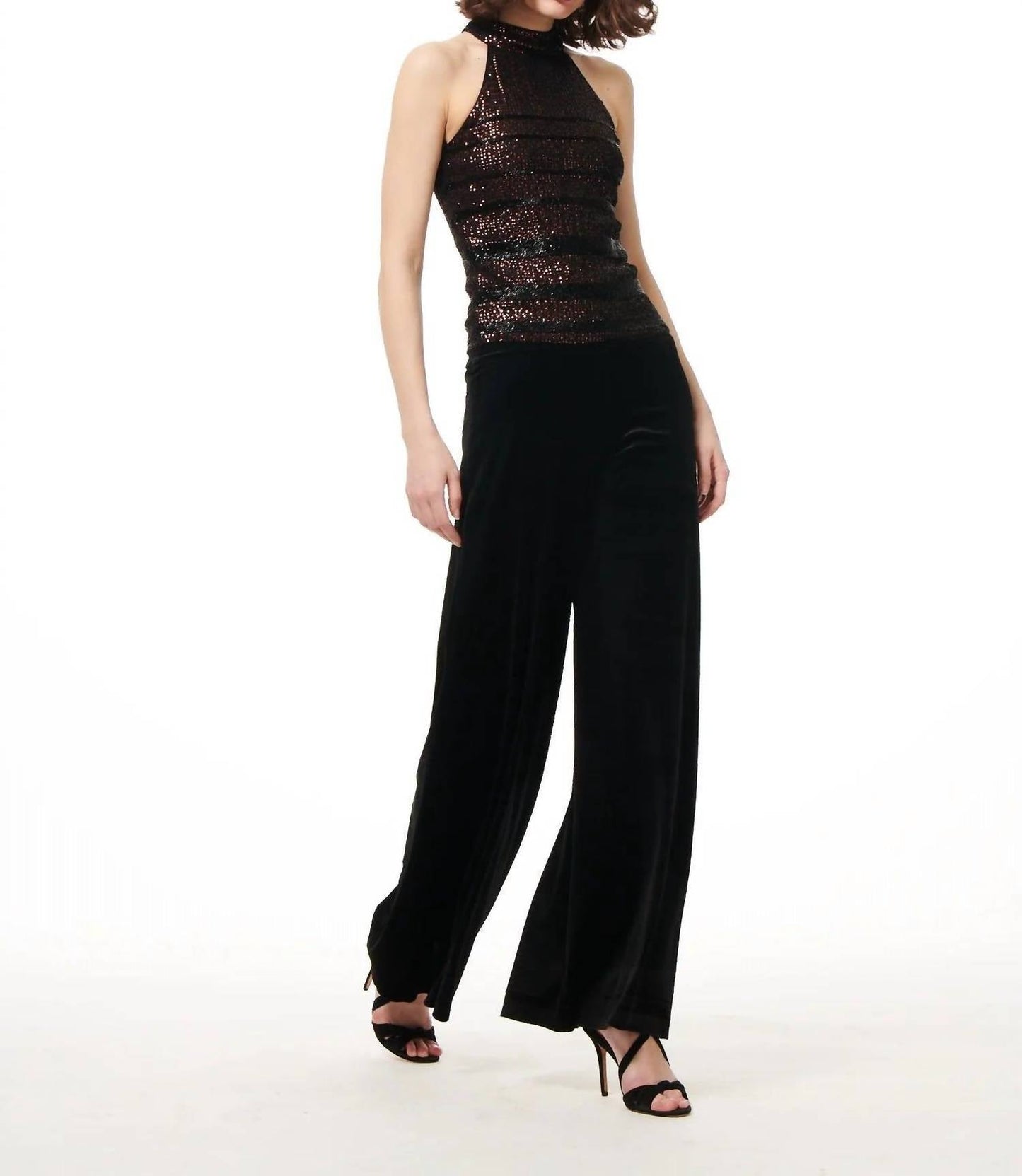 Emily Shalant - Stretch Velvet Pants