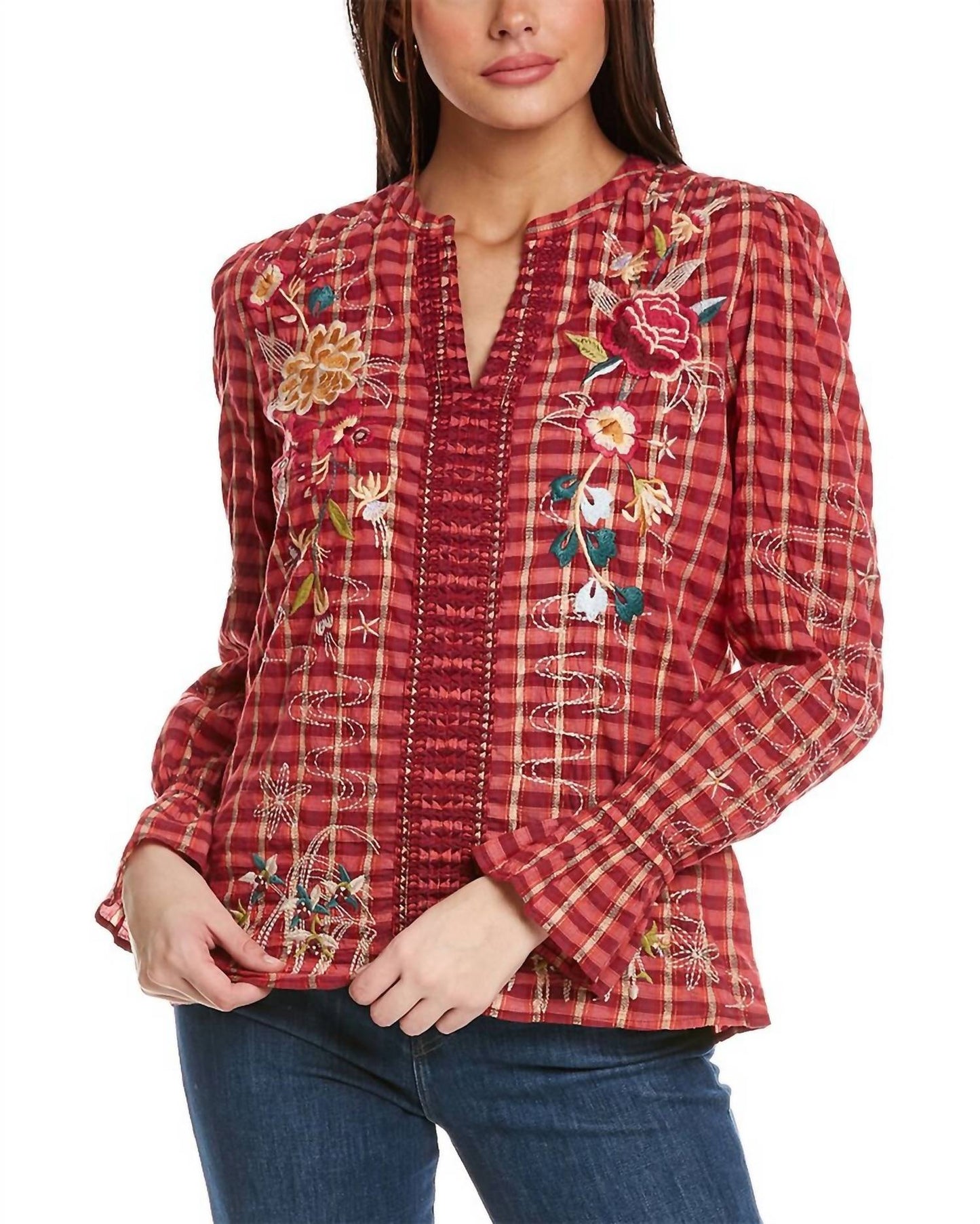 Johnny Was - LANI VICTORIAN EFFORTLESS BLOUSE