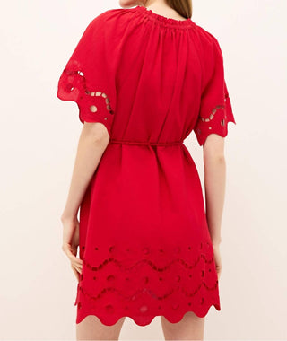 Marie Oliver - Vestido Tegan Fresno Ilhós