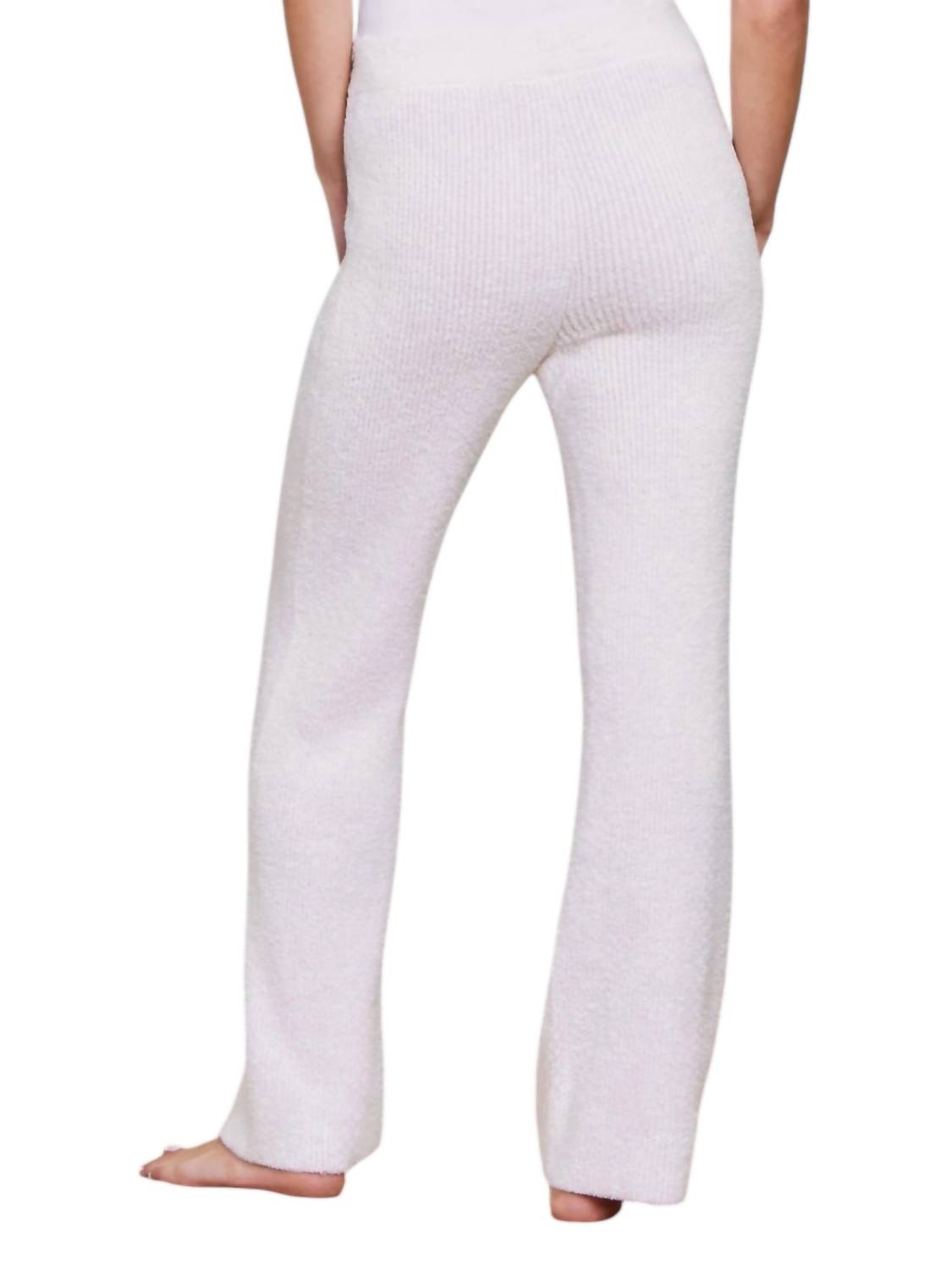 Barefoot Dreams - Contrast Ribbed Pant