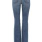 Judy Blue - Destructed Wide Leg Jeans