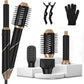 5-in-1 Black and Gold Ionic Hot Air Styler Set