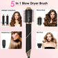 5-in-1 Black and Gold Ionic Hot Air Styler Set