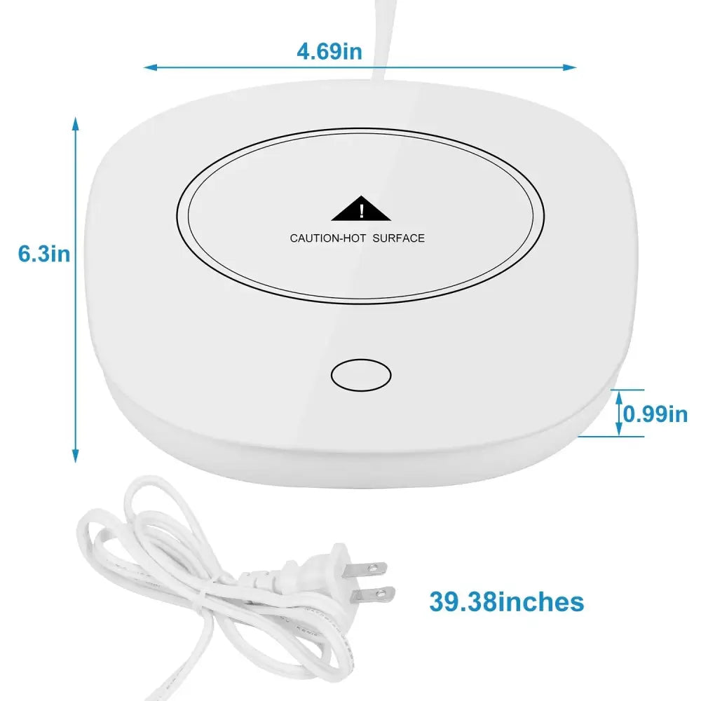 Smart Electric Coffee Mug Warmer with Auto Shut