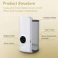 Portable Usb Baby Bottle Warmer with 6 Digital Heat Levels