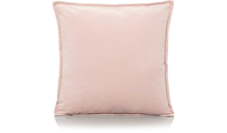 Sparrow & Wren Diamond Ombre Velvet Dec Pillow in Pink