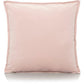 Sparrow & Wren Diamond Ombre Velvet Dec Pillow in Pink