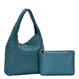 Parker 2 in 1 Woven Satchel