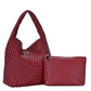 Parker 2 in 1 Woven Satchel