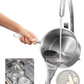 2.5 Qt Stainless Steel Saucepan with Steamer Basket