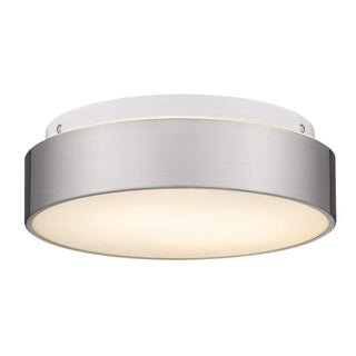 Luminária de teto embutida 2Light com cúpula de vidro fosco