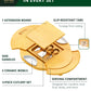 Cheese Board Set, Round