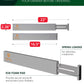 Drawer Dividers 22”, Gray